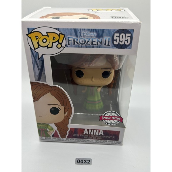 Funko‎ Pop Disney Frozen II Anna Vinyl Figure 595 Special Edition - Picture 4 of 5